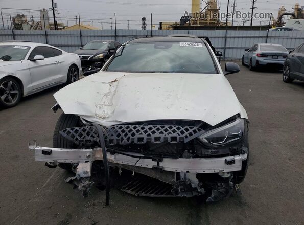 W1KAF4GB0PR123780 2023 MERCEDES-BENZ C White Vista frontal