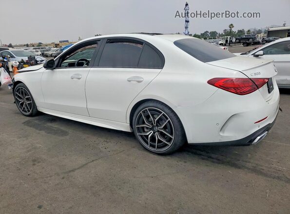 W1KAF4GB0PR123780 2023 MERCEDES-BENZ C White Trasero izquierdo