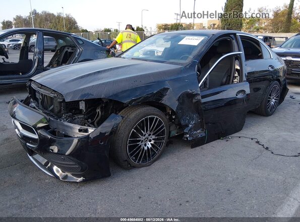 W1KAF4GB0PR148744 2023 MERCEDES-BENZ C-CLASS Черный Передняя левая четверть