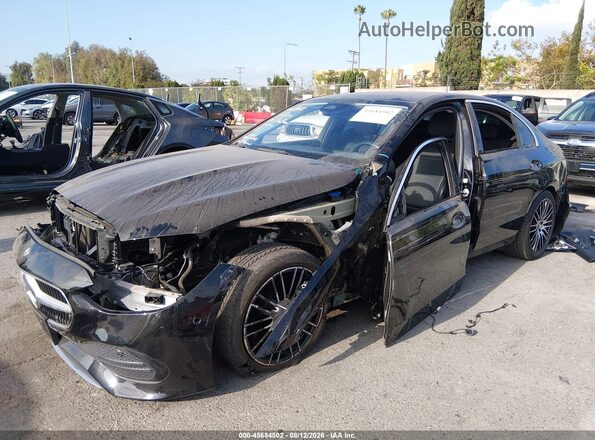 W1KAF4GB0PR148744 2023 MERCEDES-BENZ C-CLASS Черный Вид спереди