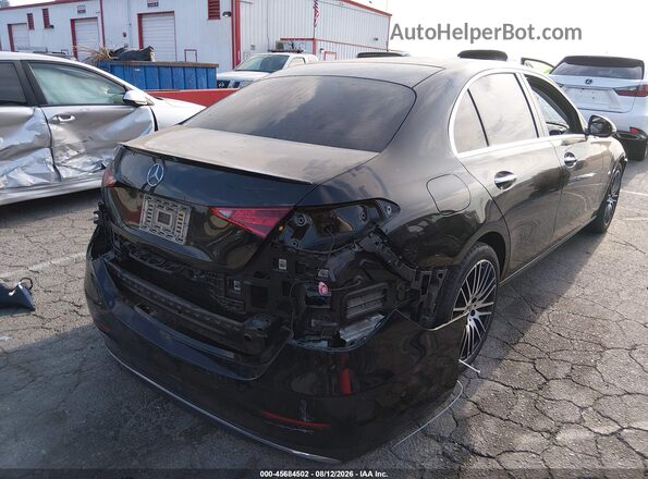 W1KAF4GB0PR148744 2023 MERCEDES-BENZ C-CLASS Черный Задняя правая четверть