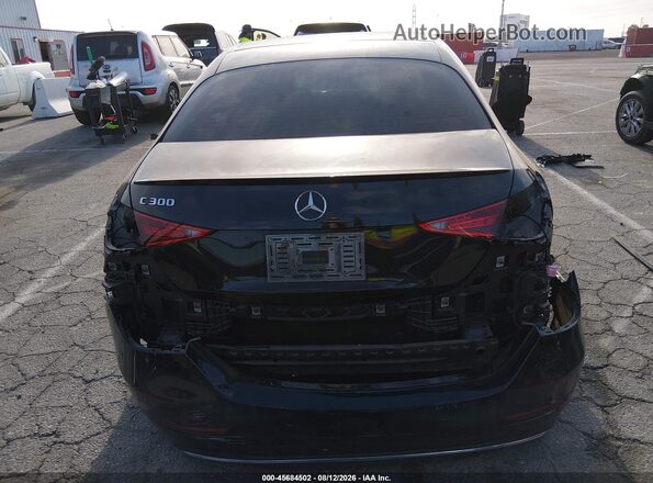 W1KAF4GB0PR148744 2023 MERCEDES-BENZ C-CLASS Черный 