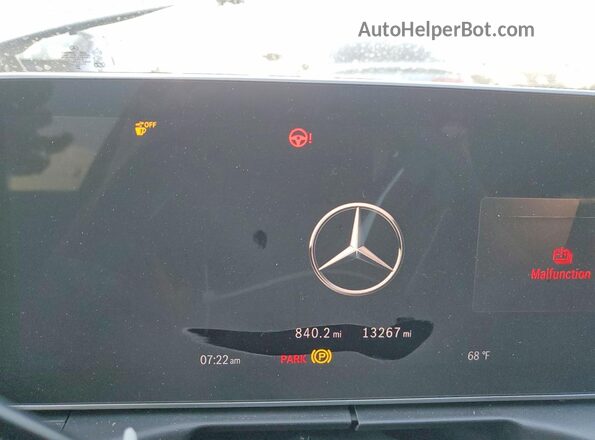 W1KAF4GB1SR288018 2025 MERCEDES-BENZ C Gray Vista del cuadro de instrumentos