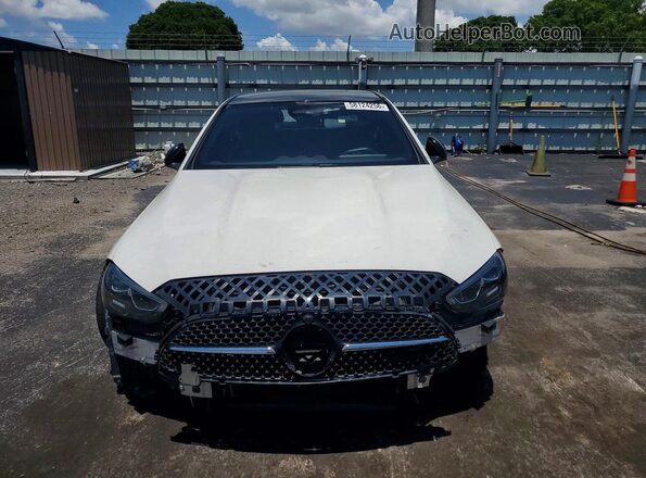 W1KAF4GB2PR082990 2023 MERCEDES-BENZ C White Widok z przodu