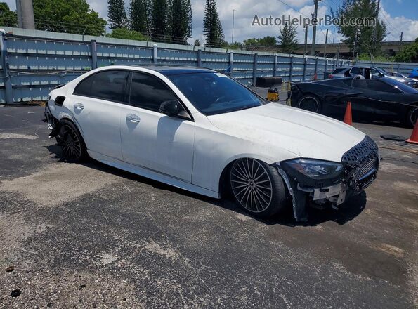 W1KAF4GB2PR082990 2023 MERCEDES-BENZ C White Przód prawy