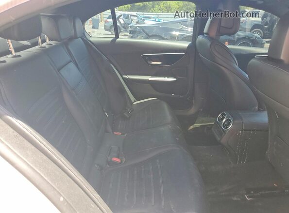 W1KAF4GB2PR082990 2023 MERCEDES-BENZ C White Widok tylnych siedzeń