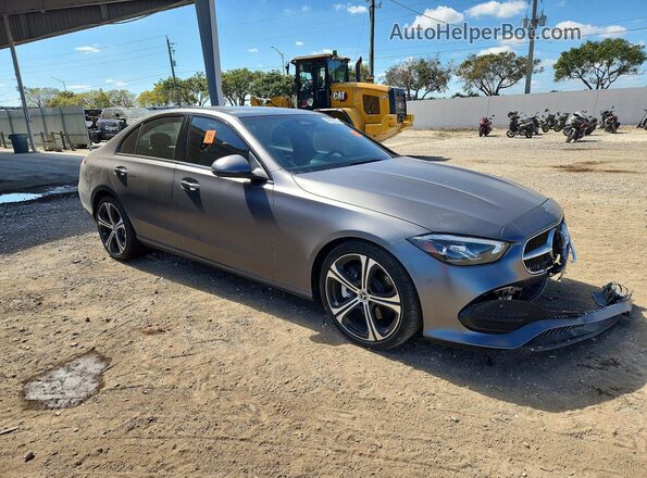 W1KAF4GB2PR147031 2023 MERCEDES-BENZ C Gray Передня права чверть