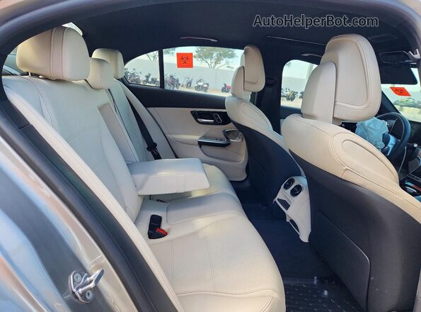 W1KAF4GB2PR147031 2023 MERCEDES-BENZ C Gray Вид задніх сидінь