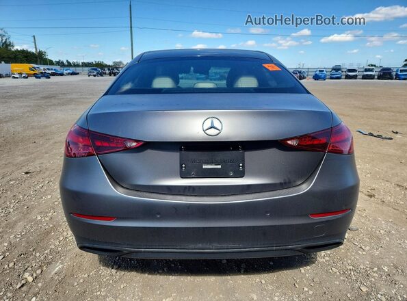 W1KAF4GB2PR147031 2023 MERCEDES-BENZ C Gray Вид ззаду