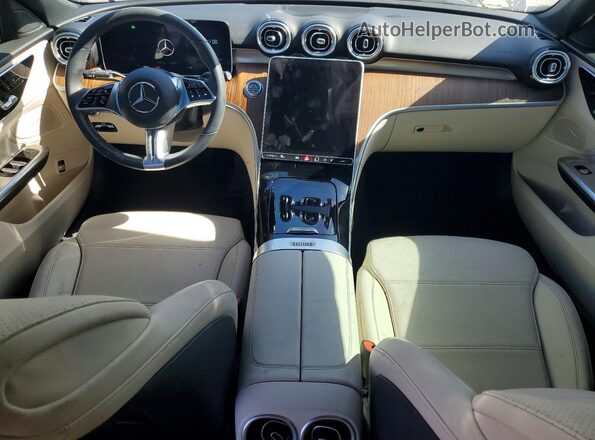 W1KAF4GB4PR081243 2023 MERCEDES-BENZ C White Dashboard view