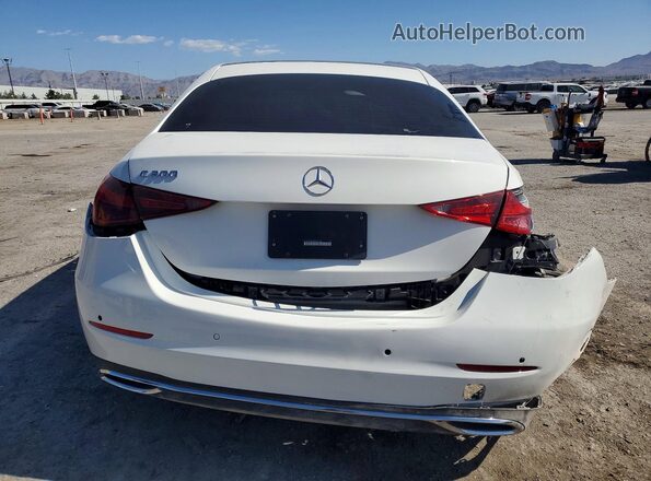 W1KAF4GB4PR081243 2023 MERCEDES-BENZ C White Rear view