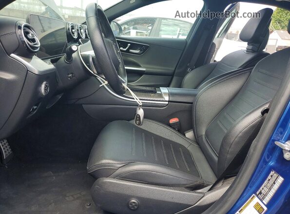 W1KAF4GB4PR104634 2023 MERCEDES-BENZ C Синий Вид салона спереди