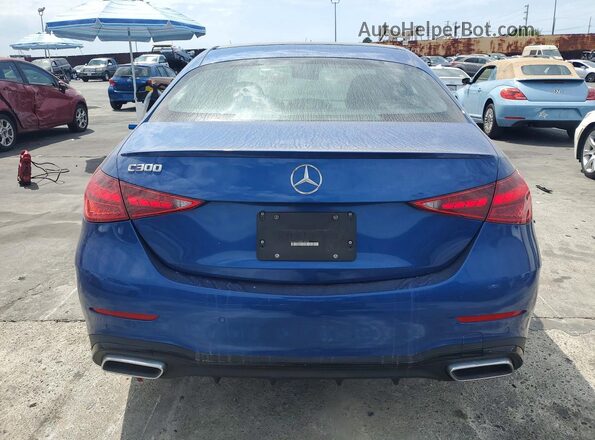W1KAF4GB4PR104634 2023 MERCEDES-BENZ C Синий Вид сзади