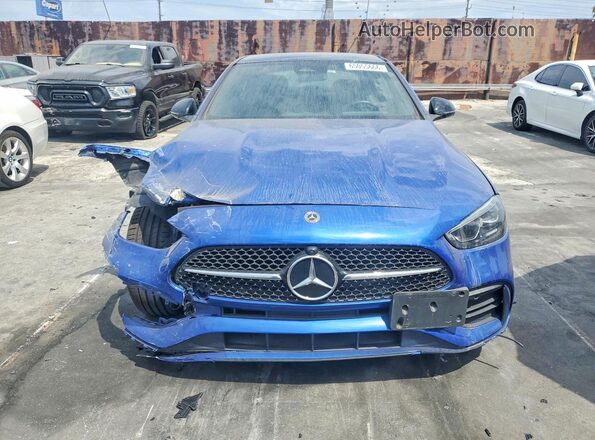 W1KAF4GB4PR104634 2023 MERCEDES-BENZ C Синий Вид спереди
