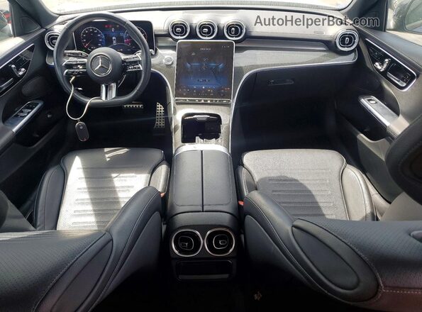 W1KAF4GB4PR104634 2023 MERCEDES-BENZ C Синий Вид панели приборов