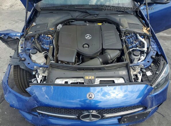 W1KAF4GB4PR104634 2023 MERCEDES-BENZ C Синий Вид задней части салона