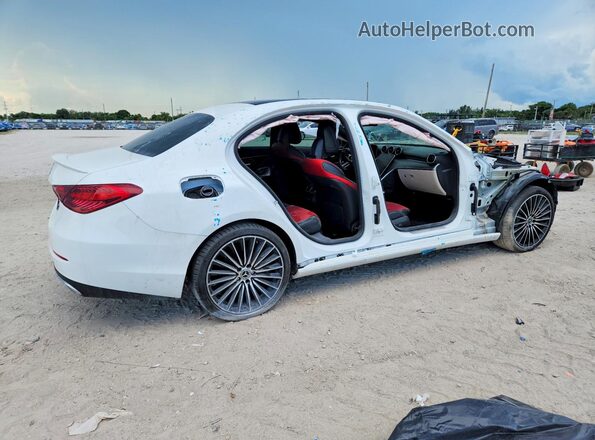 W1KAF4GB4RR180955 2024 MERCEDES-BENZ C White Trasero derecho