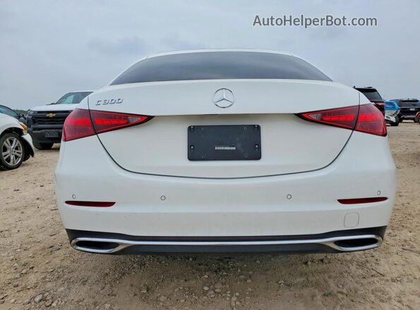 W1KAF4GB5RR190149 2024 MERCEDES-BENZ C White Vista trasera