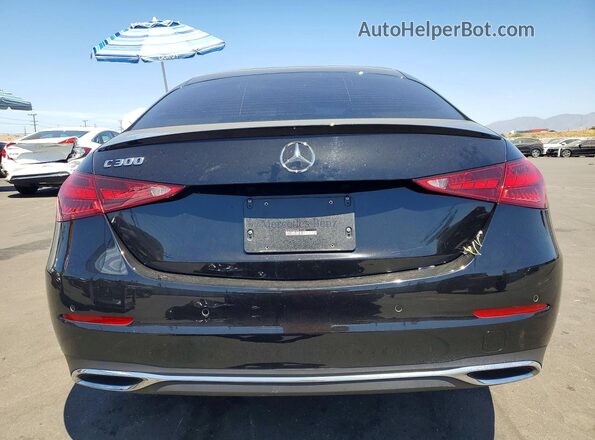W1KAF4GB6PR141121 2023 MERCEDES-BENZ C Black Vista trasera