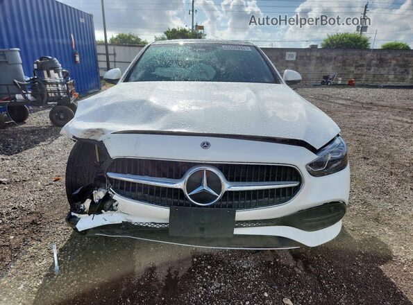 W1KAF4GB6SR252809 2025 MERCEDES-BENZ C White Вид спереду