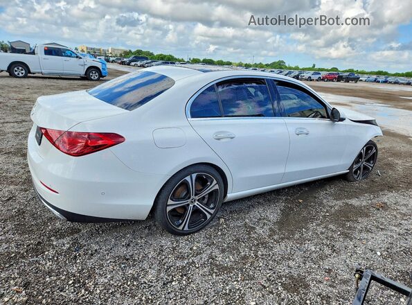 W1KAF4GB6SR252809 2025 MERCEDES-BENZ C White Задня права чверть