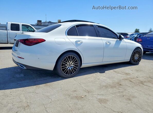 W1KAF4GB7PR095492 2023 MERCEDES-BENZ C White Задня права чверть