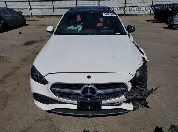 W1KAF4GB7PR095492 2023 MERCEDES-BENZ C White Вид спереду