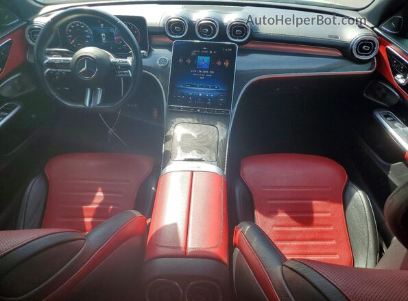 W1KAF4GB7PR137904 2023 MERCEDES-BENZ C-CLASS Черный Вид щитка приборов