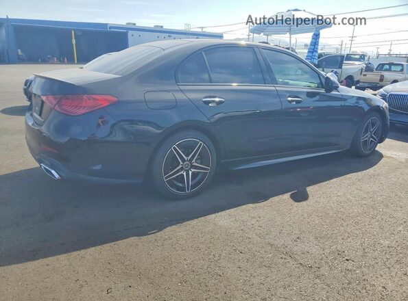 W1KAF4GB7PR137904 2023 MERCEDES-BENZ C-CLASS Черный Передняя правая четверть