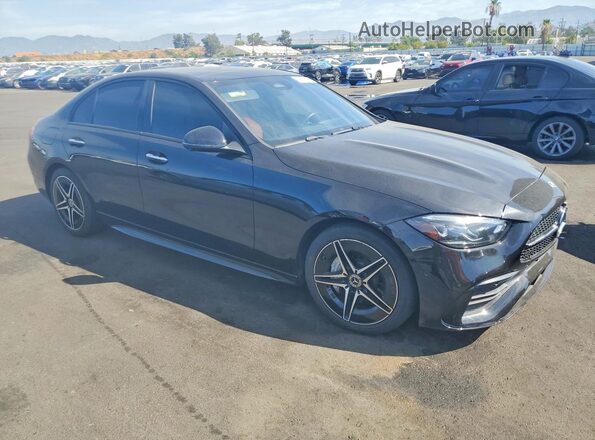 W1KAF4GB7PR137904 2023 MERCEDES-BENZ C-CLASS Черный Вид спереди