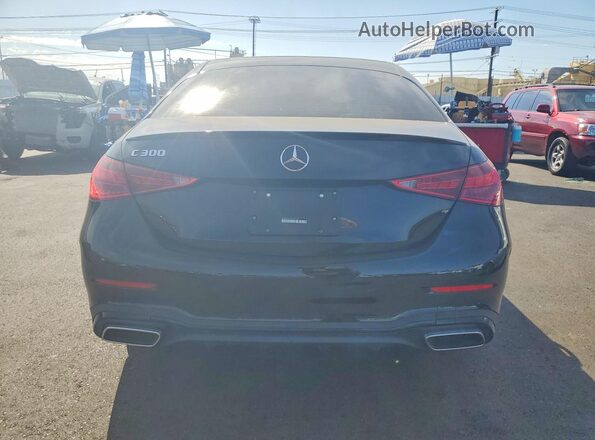 W1KAF4GB7PR137904 2023 MERCEDES-BENZ C-CLASS Черный Вид салона спереди