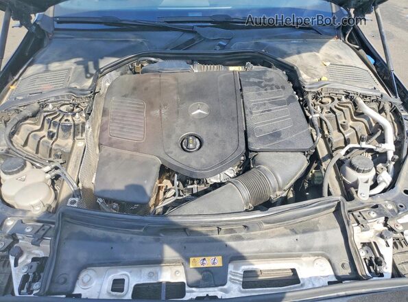 W1KAF4GB7PR137904 2023 MERCEDES-BENZ C-CLASS Черный Вид подкапотного пространства