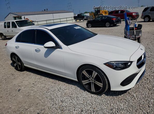 W1KAF4GB8PR104748 2023 MERCEDES-BENZ C Белый Передняя правая четверть