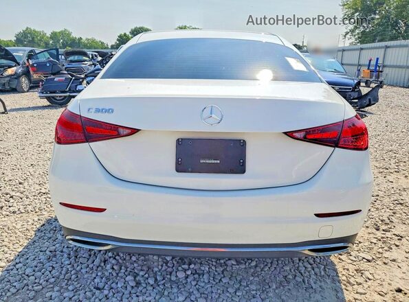 W1KAF4GB8PR104748 2023 MERCEDES-BENZ C Белый Вид сзади