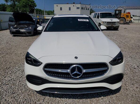 W1KAF4GB8PR104748 2023 MERCEDES-BENZ C Белый Вид спереди