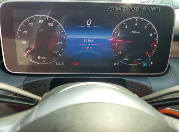 W1KAF4GB8PR104748 2023 MERCEDES-BENZ C Белый Вид щитка приборов