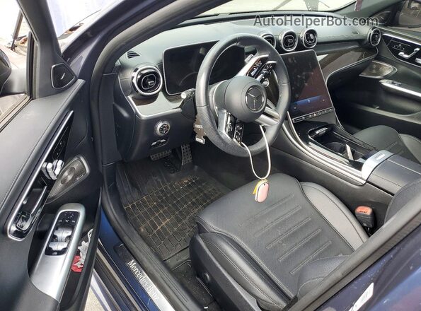 W1KAF4GB8RR213634 2024 MERCEDES-BENZ C Blue Dashboard view