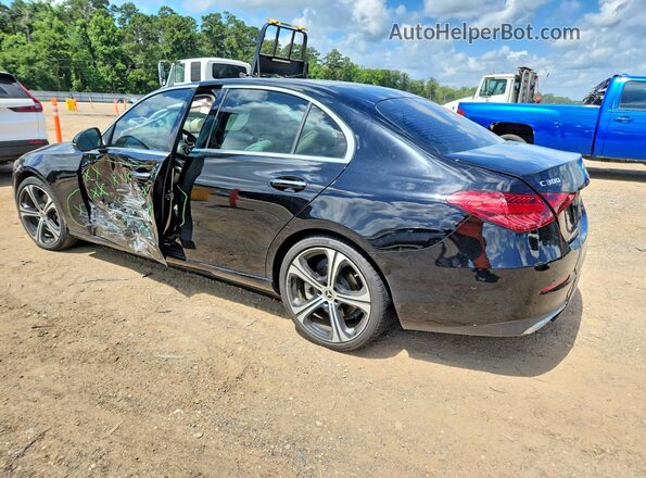 W1KAF4GB9PR148029 2023 MERCEDES-BENZ C Черный Задняя левая четверть