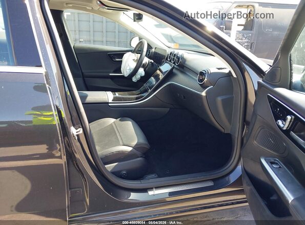 W1KAF4GBXPR102533 2023 MERCEDES-BENZ C-CLASS Черный Вид салона спереди