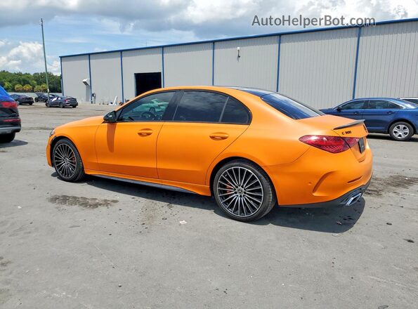 W1KAF4GBXPR103293 2023 MERCEDES-BENZ C Orange უკანა მარცხენა