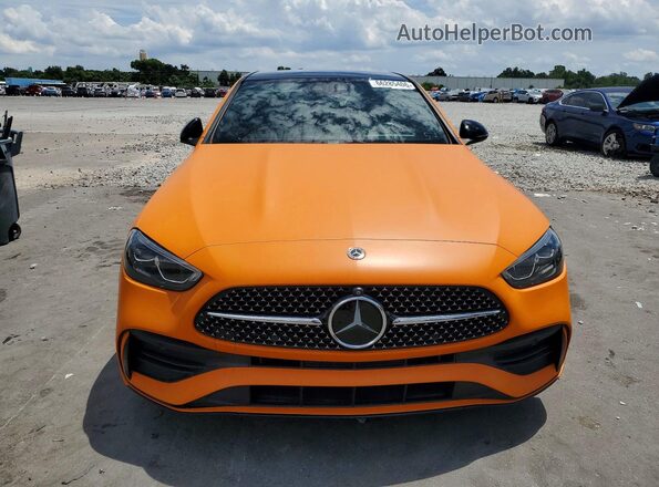 W1KAF4GBXPR103293 2023 MERCEDES-BENZ C Orange წინა ხედი
