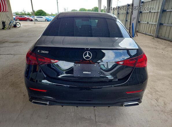W1KAF4GBXTR316416 2026 MERCEDES-BENZ C Black Vista trasera