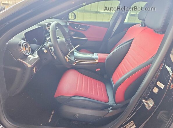 W1KAF4GBXTR316416 2026 MERCEDES-BENZ C Black Vista interior delantera