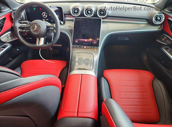 W1KAF4GBXTR316416 2026 MERCEDES-BENZ C Black Vista del salpicadero