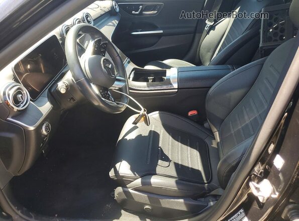 W1KAF4HB0PR129951 2023 MERCEDES-BENZ C Black Vista interior delantera