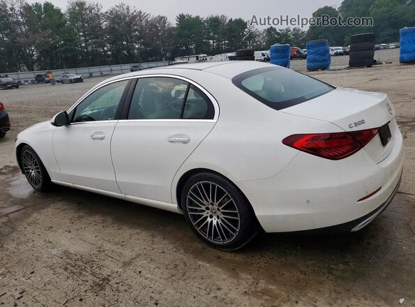 W1KAF4HB0RR162421 2024 MERCEDES-BENZ C White Tył lewy