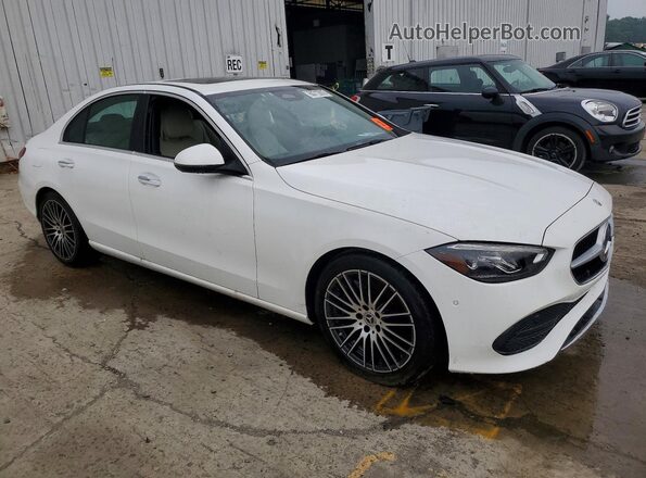 W1KAF4HB0RR162421 2024 MERCEDES-BENZ C White Przód prawy