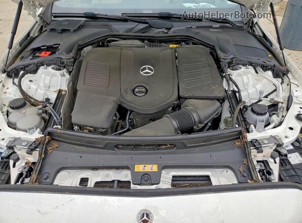 W1KAF4HB0RR162421 2024 MERCEDES-BENZ C White Widok wnętrza z tyłu