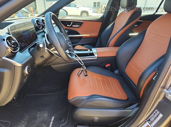 W1KAF4HB0RR187755 2024 MERCEDES-BENZ C Gray Widok wnętrza z przodu