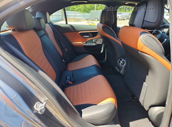 W1KAF4HB0RR187755 2024 MERCEDES-BENZ C Gray Widok tylnych siedzeń